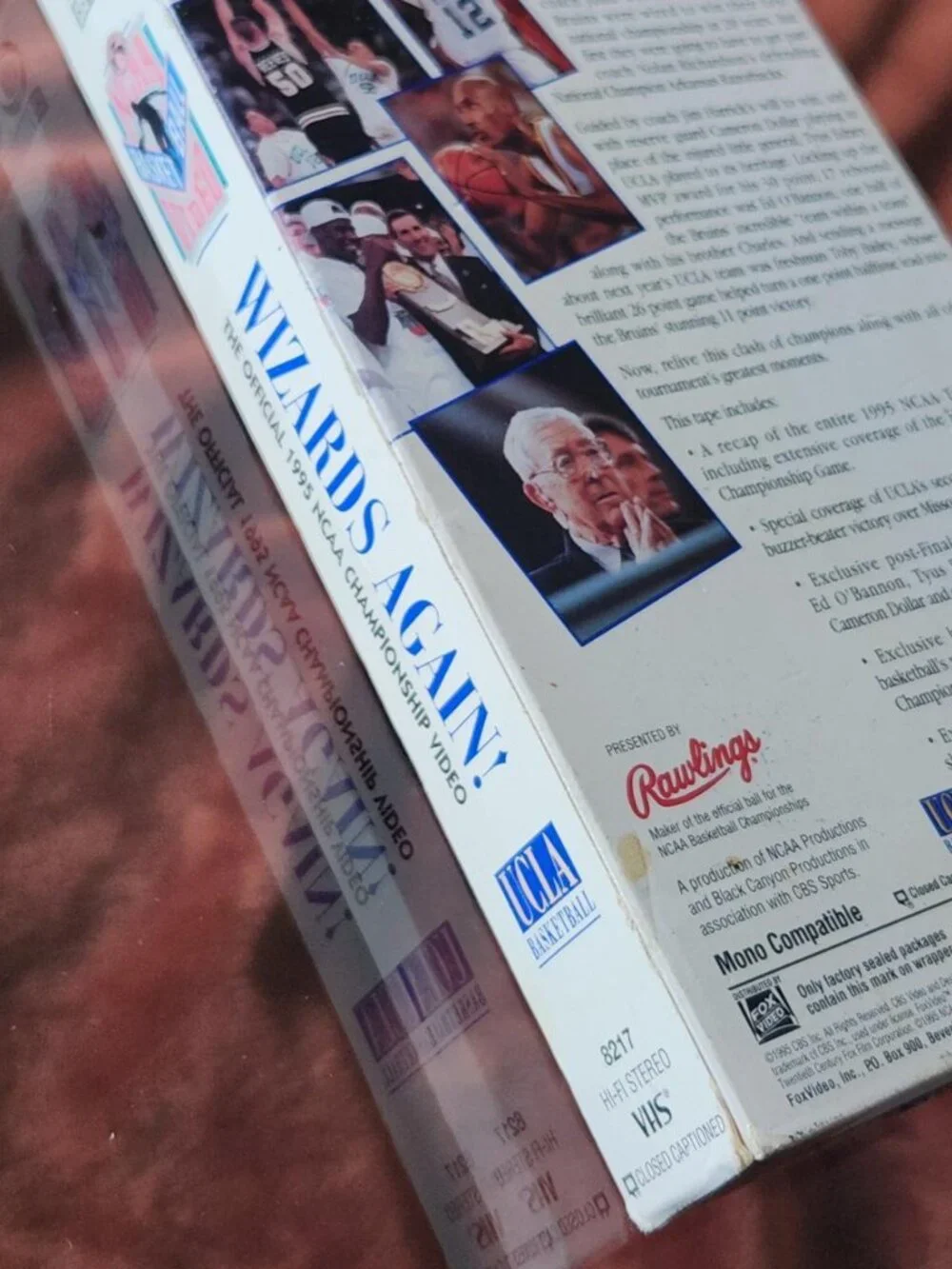 Wizards Again! Seattle Bruins Official 1995 Final Four NCAA Championship VHS